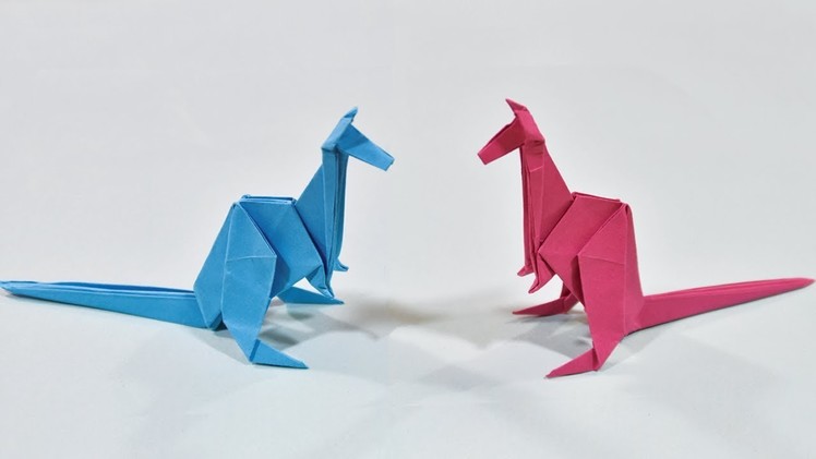 How to Make a Paper Kangaroo - Origami Kangaroo