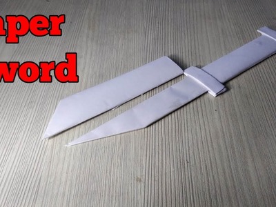 How to Make a Paper Sword - Paper Origami Sword