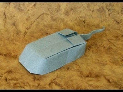 How to make origami computer mouse ( go guspath )