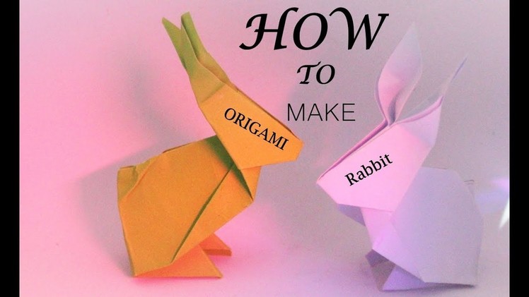 How to make Simple Rabbit | Origami Rabbit | Paper Rabbit Tutorial