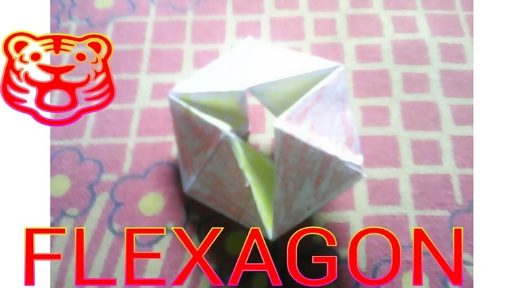 Infinite rotating flexagon [amazing origami]