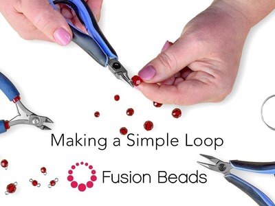 Learn how make a Simple Loop with Fusion Beads