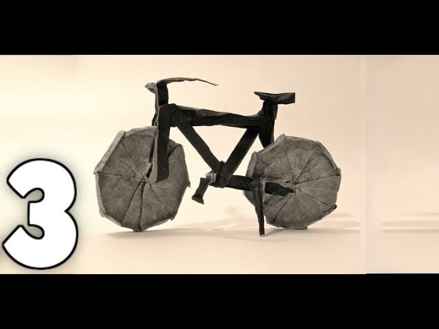 Origami Bicycle Tutorial [Jason Ku] Part 3# - Final Collapsing
