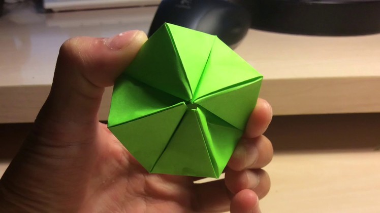 Origami Cootie Catcher Flexahedron