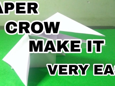 Craft Origami Crow How To Make Easy Origami Crow Step By