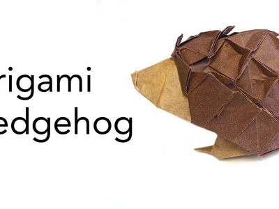 Origami Hedgehog Tutorial (Javier Dominguez)