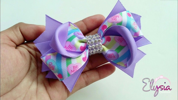 [PREVIEW] Laço Chamego Fita N5 ???? Ribbon Bow ???? DIY by Elysia Handmade