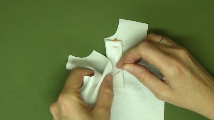 Rag Doll Outfit Making - Polo Shirt + frill part 2 - Sewing the Placket neck - Alice's Bear Shop