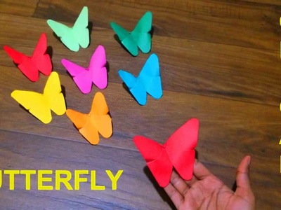 Step by Step Origami Butterfly | Easy Butterfly with Origami