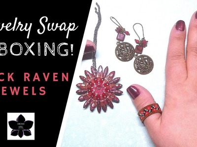 Super Awesome Unboxing of Jewelry Swap Pieces from Black Raven Jewels!