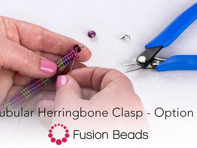 Tubular Herringbone Clasp - Option 1 | Fusion Beads