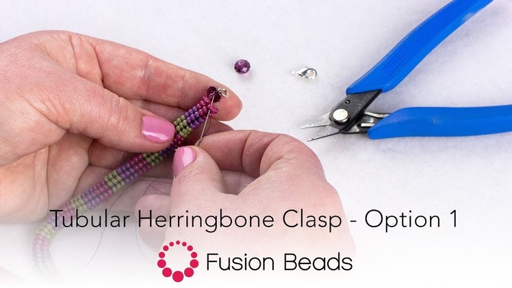 Tubular Herringbone Clasp - Option 1 | Fusion Beads
