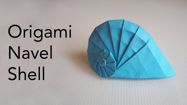Tutorial for Origami Navel Shell (Tomoko Fuse)