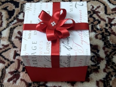 Wedding Anniversary Theme Explosion Box || Anniversary Gift || Handmade Gift
