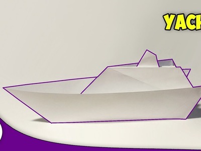 Yacht Origami tutorial