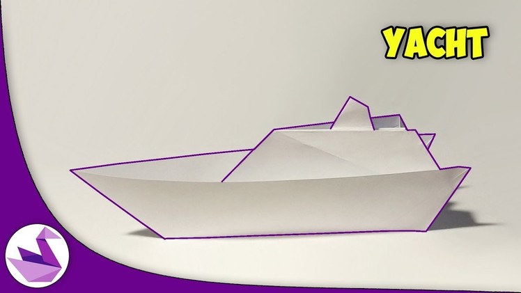 Yacht Origami tutorial