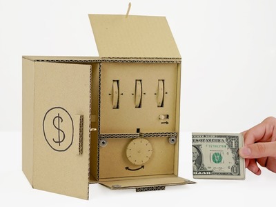Amazing Cardboard DIY | How to Make Safe Locker 2 Level from Cardboard