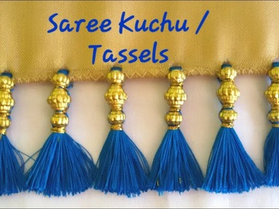 Beeds Saree Kuchu Tutorial.Design #39