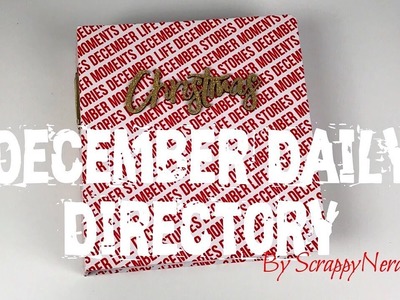 December Daily Directory | DIY Embellishments Part 1 | ScrappyNerdUK