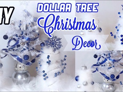 DIY Arbolitos de Mesa Navideño |Dollar Tree Decor Christmas 2018|Nady