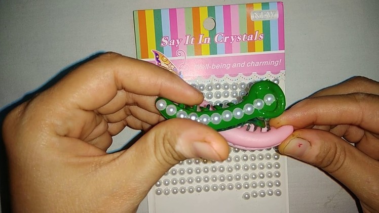 DIY hair accessories