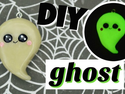 DiY KAWAii GLOW iN THE DARK GHOST CHARM | Lily Ann