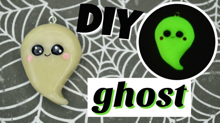 DiY KAWAii GLOW iN THE DARK GHOST CHARM | Lily Ann