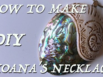 DIY Moana necklace | Heart of Te Fiti | Polymor Clay Toturial