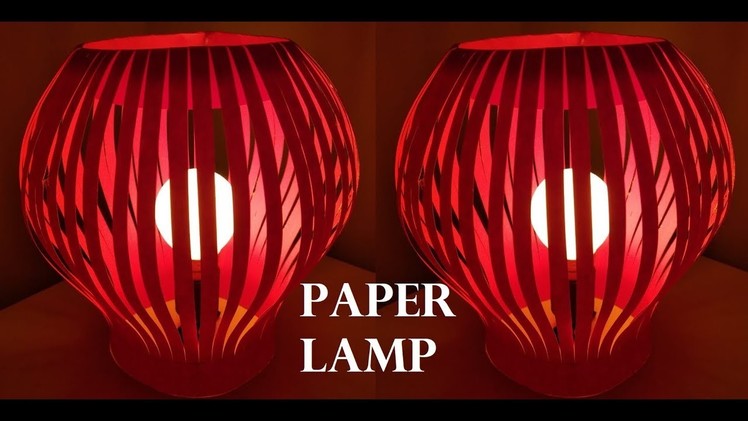 Eco Friendly Paper Lamp | DIY | Decoration for Diwali