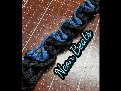 FULL TUTORIAL- How to make The Neon Beats Paracord Bracelet