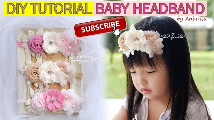 Handmade Headband for Baby - Tutorial by Anjurisa #4