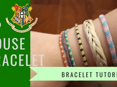 Hogwarts House bracelet Tutorial