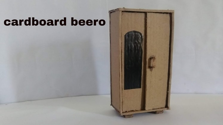 How to make a beautiful Diy beero (using cardboard)#06