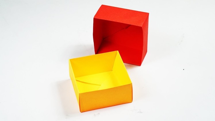 How To Make Paper Box - Paper Box Making Tutorial (Very Easy)