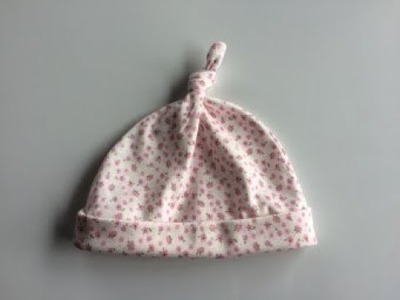 Knotted Baby Hat DIY