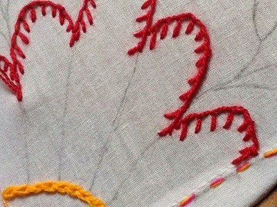 Nakshi Kantha Design Stitch tutorial-139-part-1 , How to stitch 139,Hand embroidery for beginners