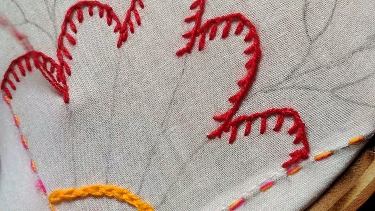 Nakshi Kantha Design Stitch tutorial-139-part-1 , How to stitch 139,Hand embroidery for beginners
