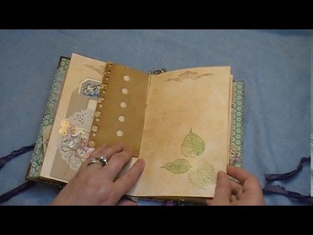 Notes- A Handmade Vintage Botanical Junk Journal