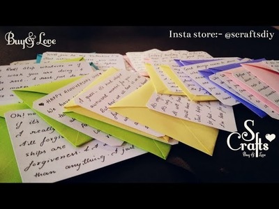 Open when Letters | Content with Topic | 30 letters | Handmade | S Crafts | Gift ideas | P.2