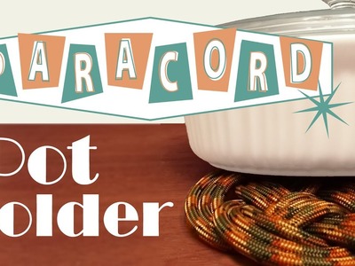 Paracord Trivet Pot Holder Ocean Plait Tutorial