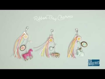 Quick DIY Ribbon Bag Charms | Fashion Accessories with Offray® Ribbon