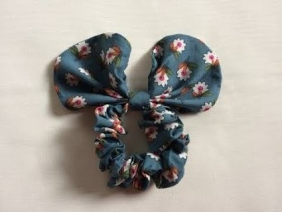 Scrunchies  With Bow DIY
