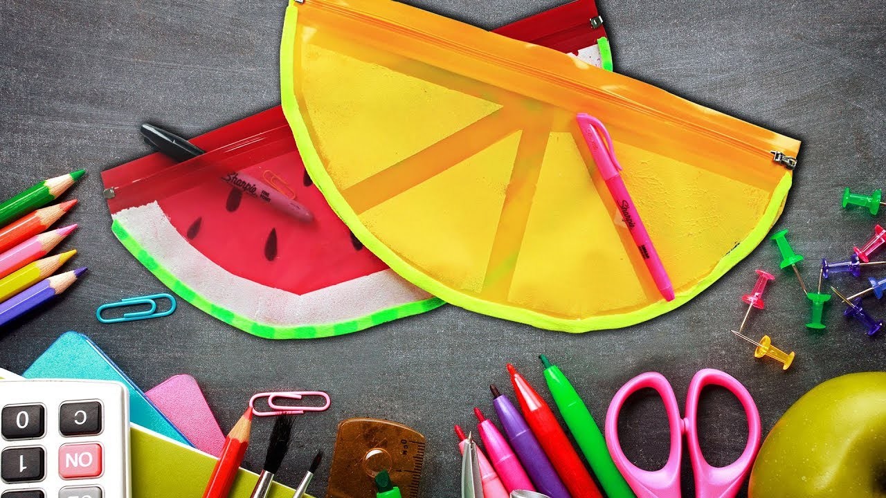 Smart Back To School Hacks You Should Know, Cool DIY School Supplies By ...