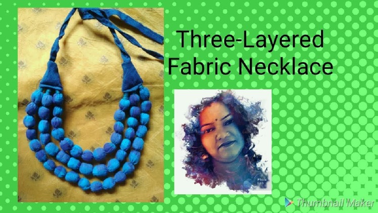Three-Layered Necklace Making Tutorial || How to make three layered Necklace ||