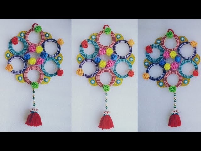 #TRENDING
DIY | How To Make Wall Hanging Using Hairband | Reused Old Bangles | Best Craft Ideas |