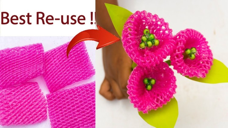 Waste material reuse idea !! Best out of waste - DIY arts and crafts idea - recycling Apple Cover
