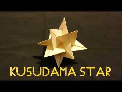 3D Origami Star 折り紙