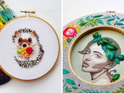 EASY HAND EMBROIDERY STITCHES