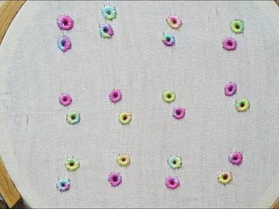 Hand embroidery:All over hand embroidery design.for dresses.kurtas.kameez.frocks