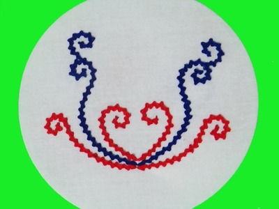 Hand Embroidery : Beautiful design by BRAID STITCH : YouTube